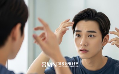 "설마 나도?"… 20대 남성 M자 탈모, 환절기마다 악화되는 이유